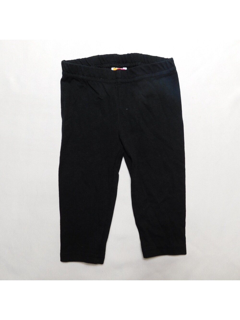 Healthtex Baby Girls Leggings Size 12M Black Elastic Waist Pants 12 Months Solid
